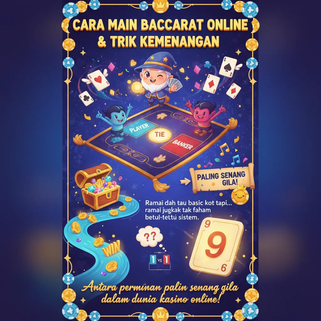 Cara Main Baccarat Online & Trik Kemenangan