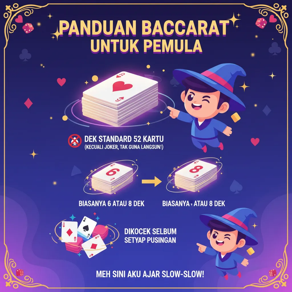 Panduan Asas Kartu dan Cara Bermain Baccarat untuk Pemula