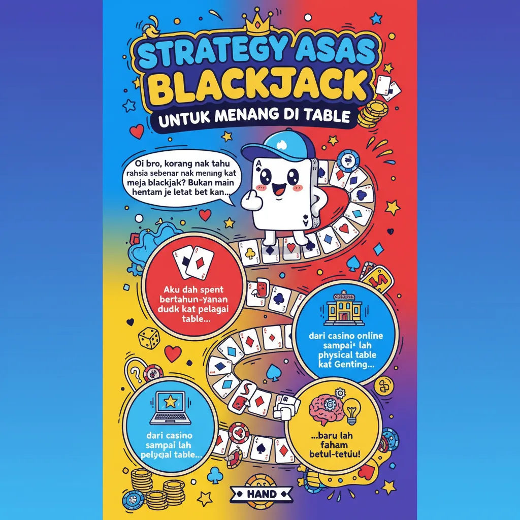 Strategy Asas Blackjack untuk Menang di Table