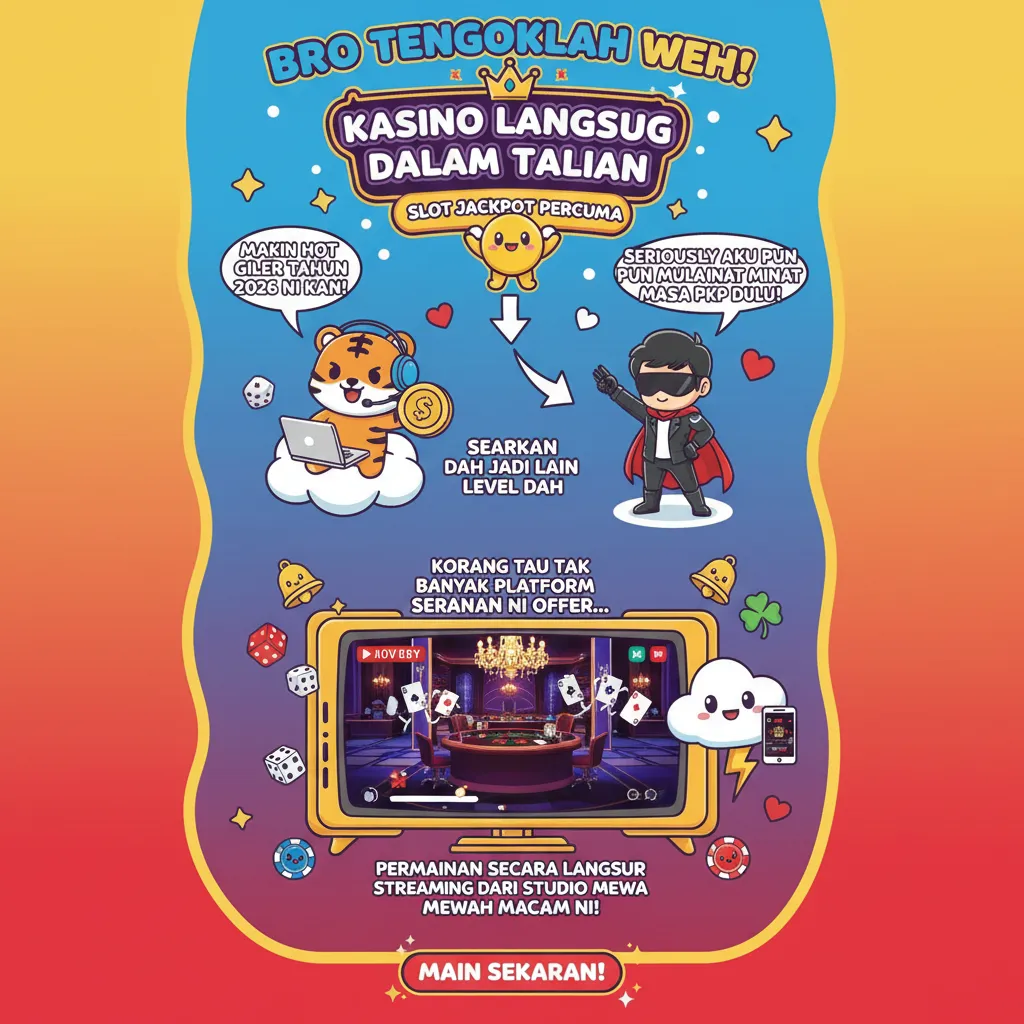 Kasino Langsung Dalam Talian: Slot Jackpot Percuma