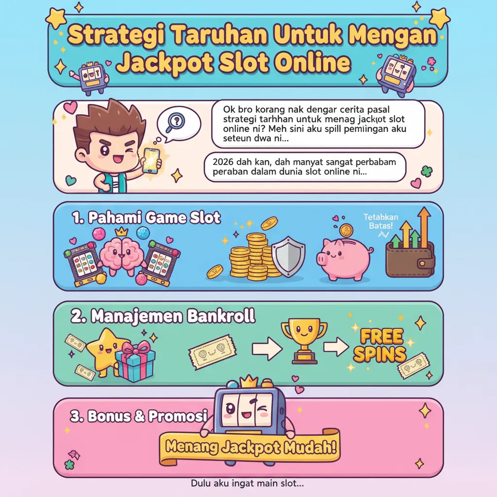 Strategi Taruhan Untuk Menang Jackpot Slot Online