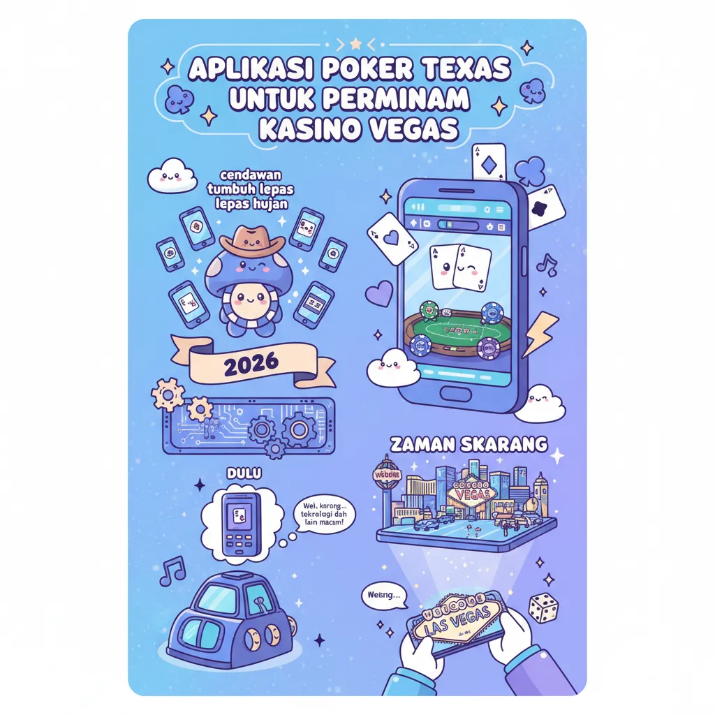 Aplikasi Poker Texas untuk Permainan Kasino Vegas