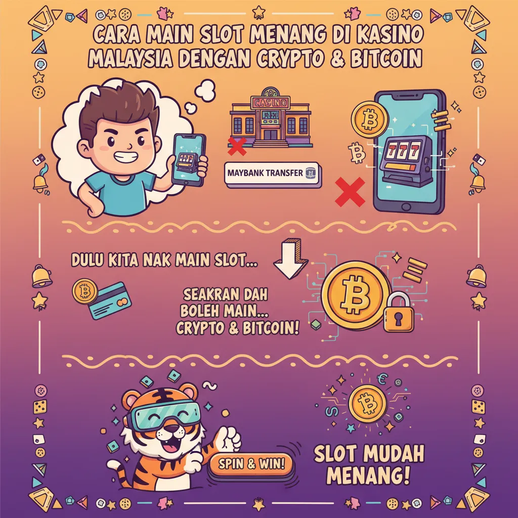 Cara Main Slot Menang di Kasino Malaysia dengan Crypto & Bitcoin