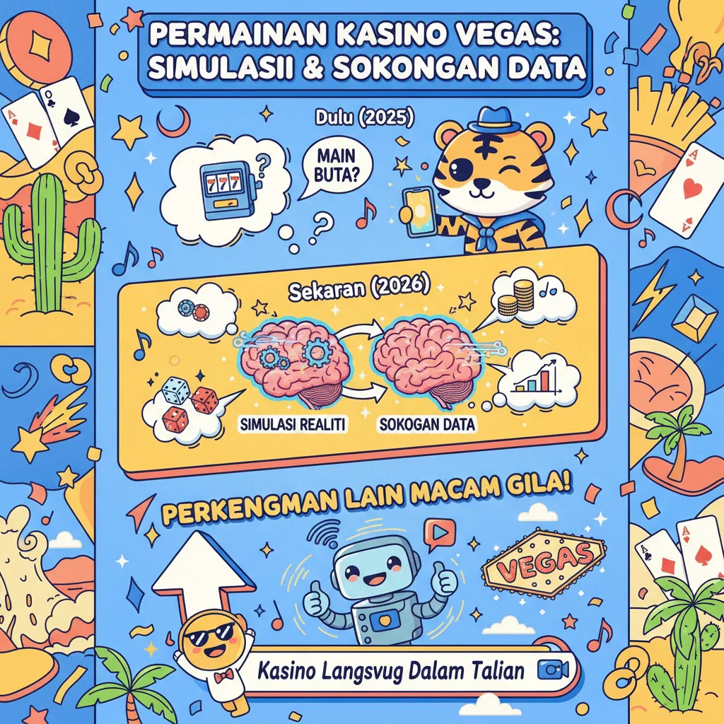 Permainan Kasino Vegas: Simulasi & Sokongan Data