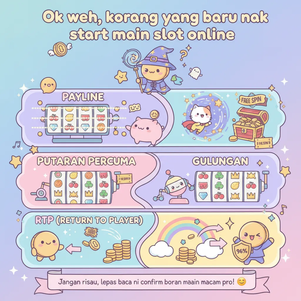 Cara Bermain Slot Online dengan Payline dan Putaran Percuma