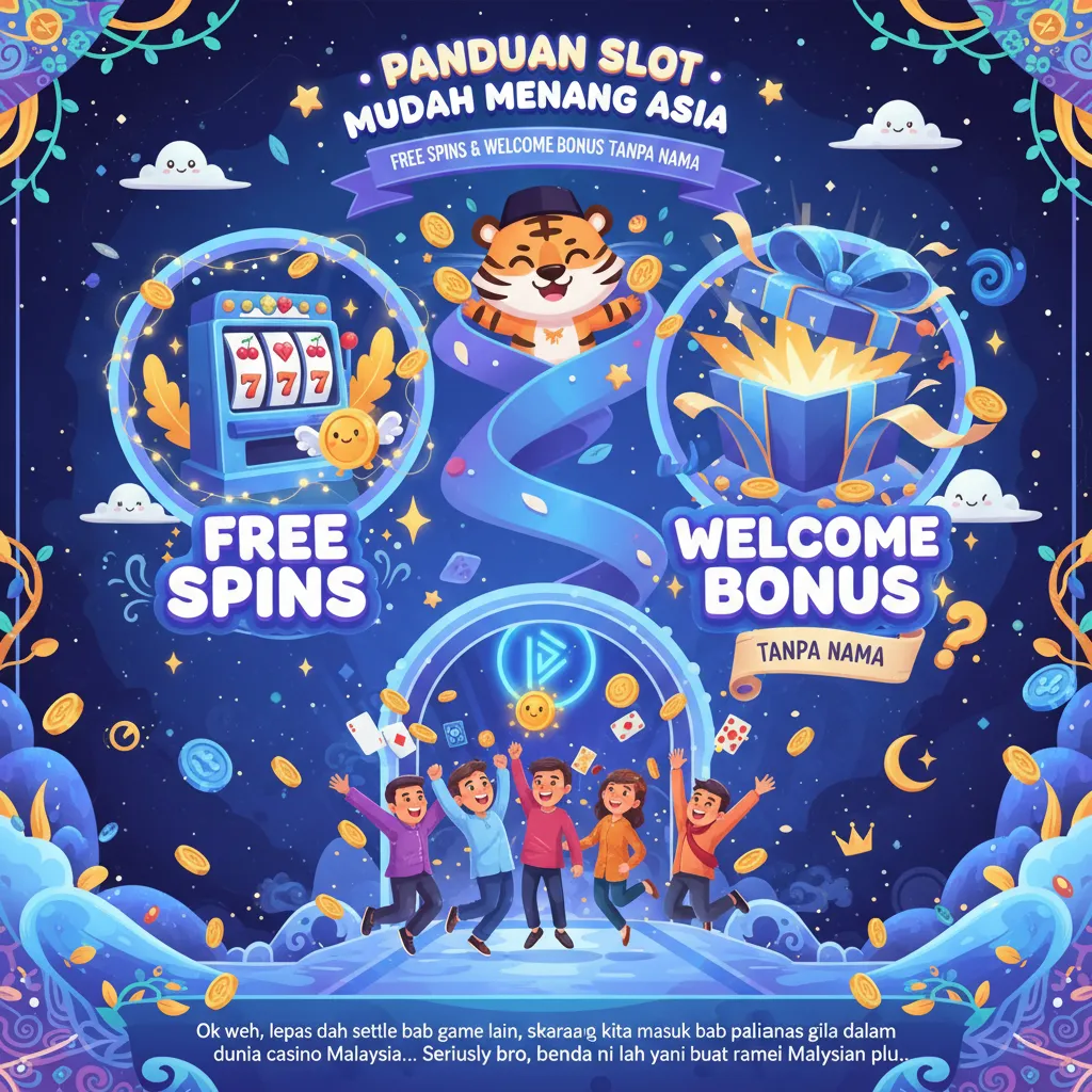 Panduan Slot Mudah Menang Asia: Free Spins & Welcome Bonus Tanpa Nama